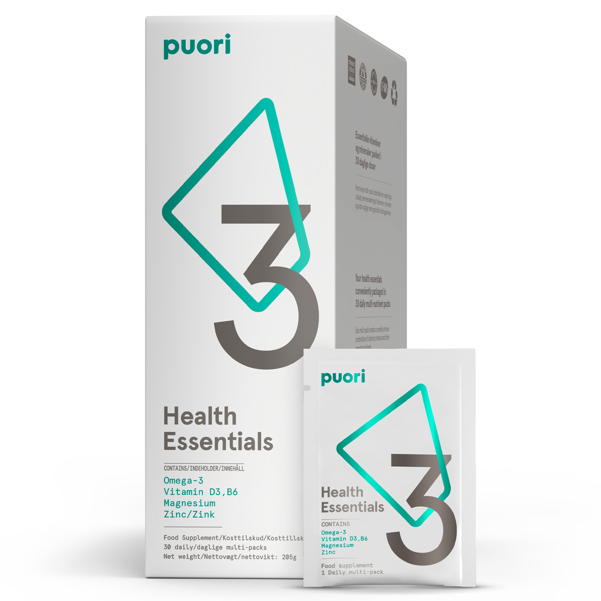 P3 - Health Essentials Sachets (O3, M3, D3)